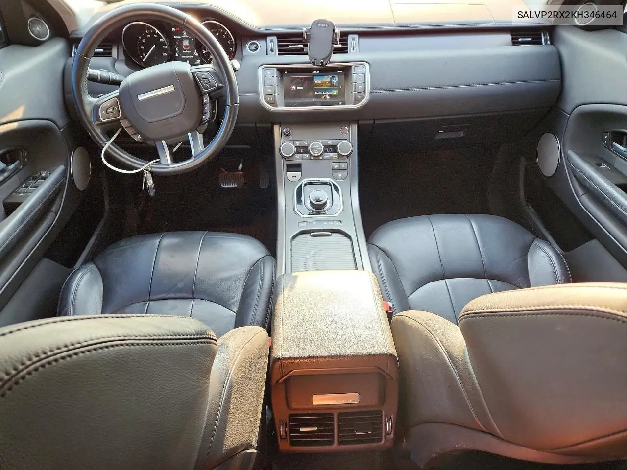2019 Land Rover Range Rover Evoque Se VIN: SALVP2RX2KH346464 Lot: 58824176