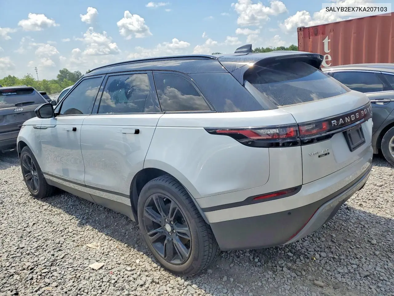 2019 Land Rover Range Rover Velar S VIN: SALYB2EX7KA207103 Lot: 58905576