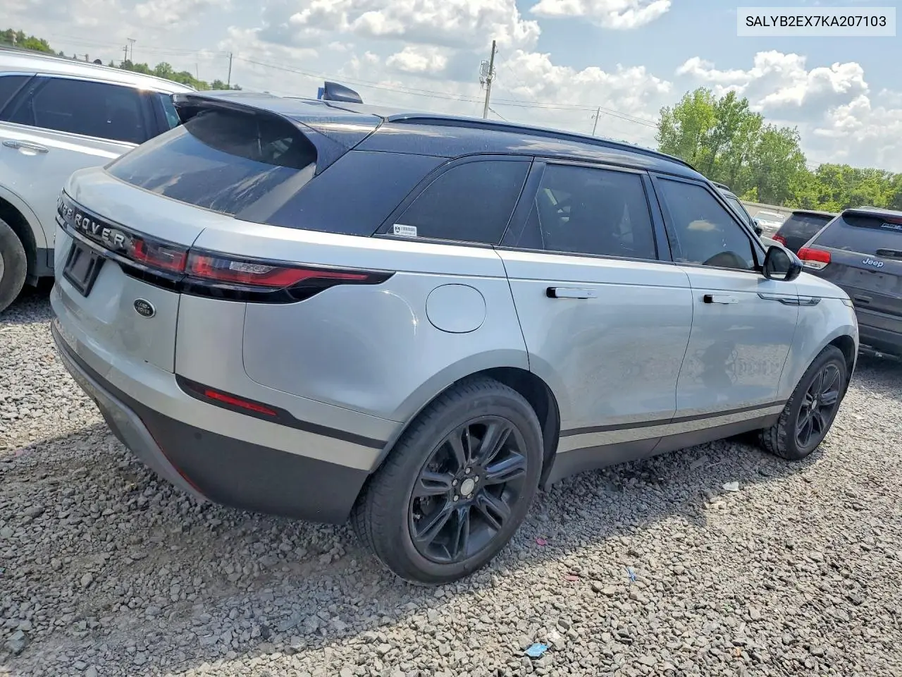 2019 Land Rover Range Rover Velar S VIN: SALYB2EX7KA207103 Lot: 58905576