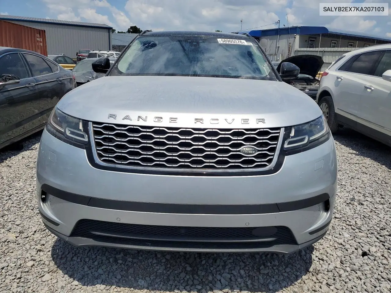 2019 Land Rover Range Rover Velar S VIN: SALYB2EX7KA207103 Lot: 58905576
