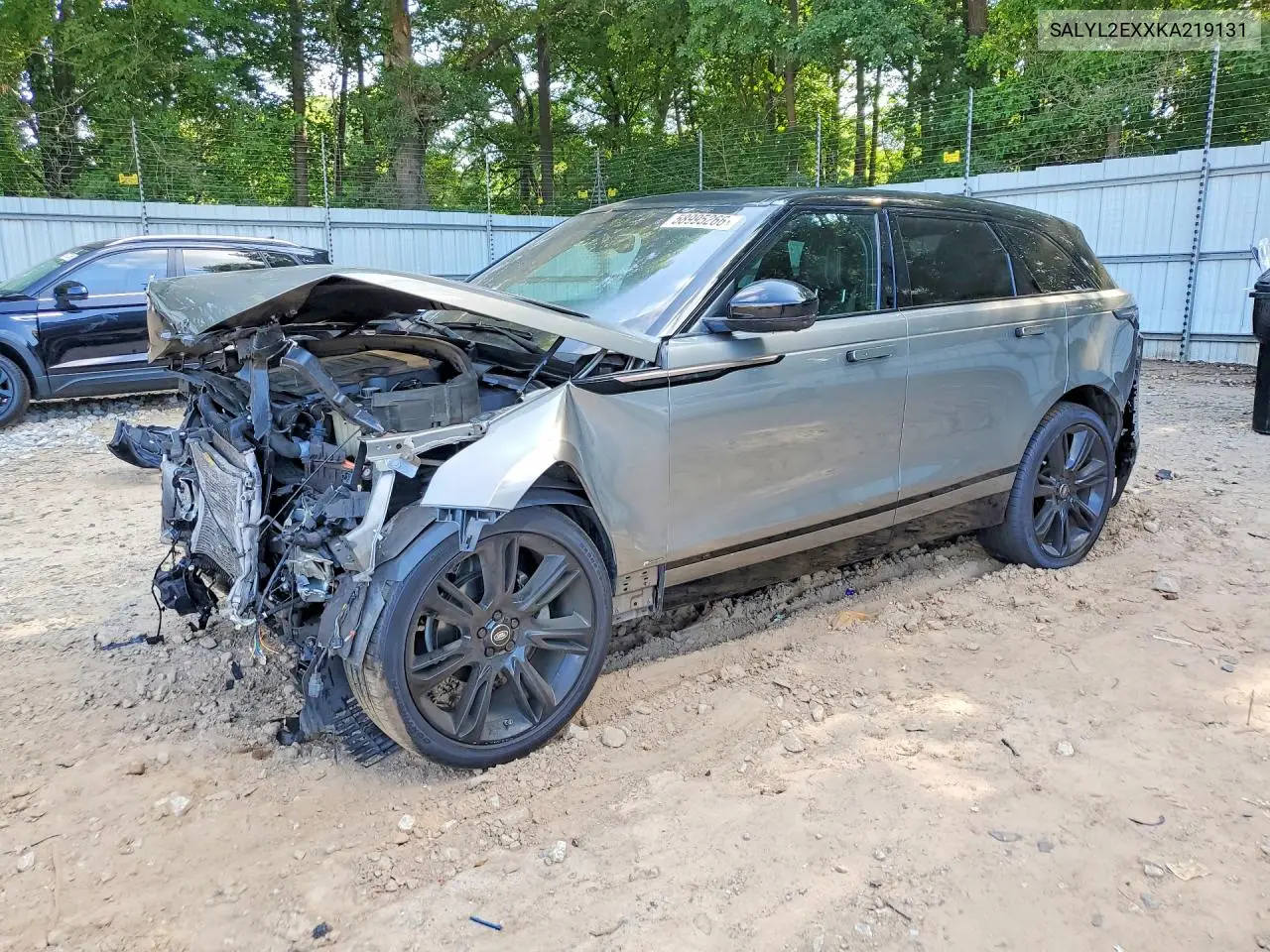 2019 Land Rover Range Rover Velar R-Dynamic Se VIN: SALYL2EXXKA219131 Lot: 58995266