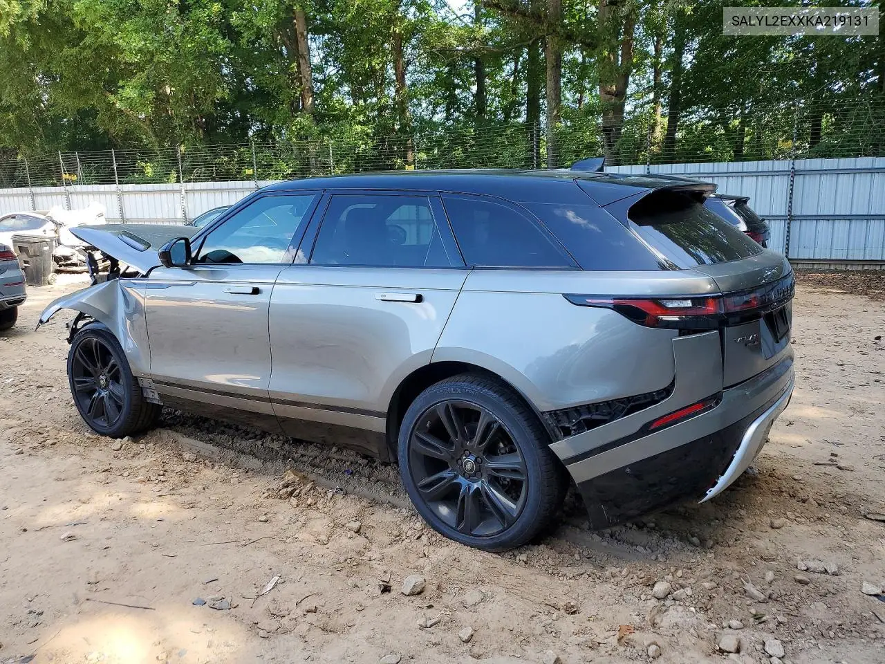 2019 Land Rover Range Rover Velar R-Dynamic Se VIN: SALYL2EXXKA219131 Lot: 58995266
