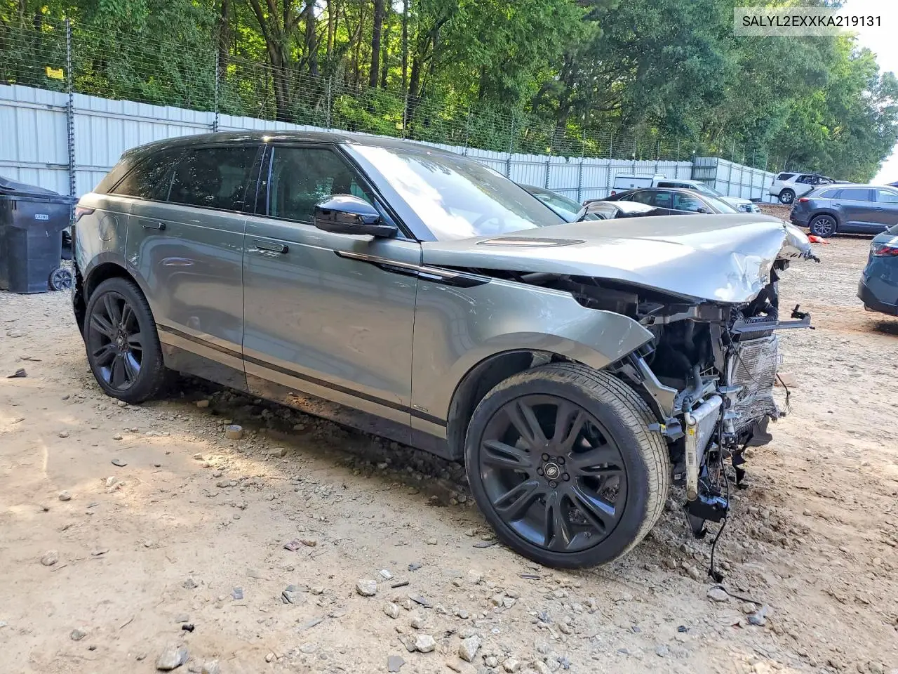 2019 Land Rover Range Rover Velar R-Dynamic Se VIN: SALYL2EXXKA219131 Lot: 58995266