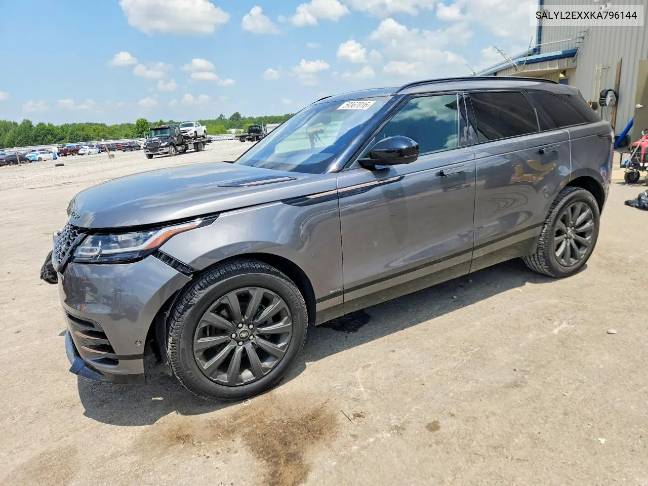 2019 Land Rover Range Rover Velar R-Dynamic Se VIN: SALYL2EXXKA796144 Lot: 59367016
