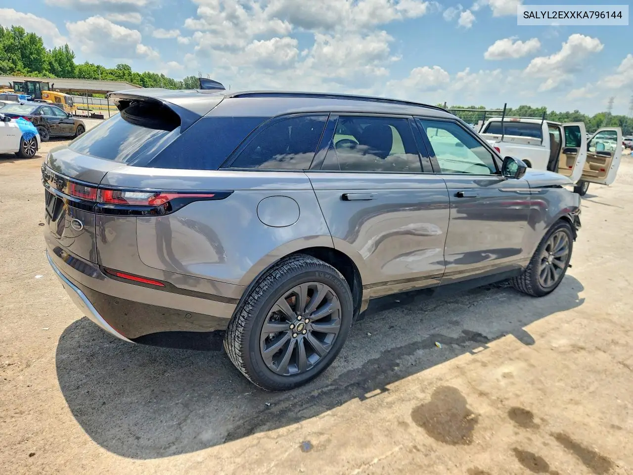 2019 Land Rover Range Rover Velar R-Dynamic Se VIN: SALYL2EXXKA796144 Lot: 59367016