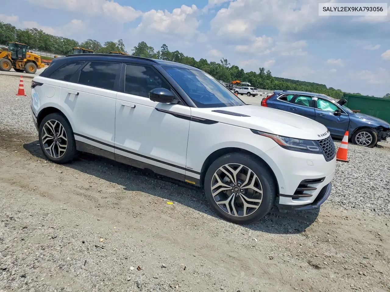 2019 Land Rover Range Rover Velar R-Dynamic Se VIN: SALYL2EX9KA793056 Lot: 59542866