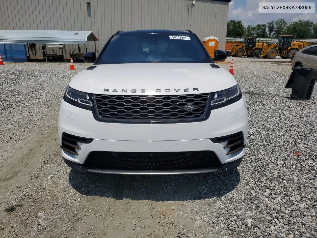 2019 Land Rover Range Rover Velar R-Dynamic Se VIN: SALYL2EX9KA793056 Lot: 59542866
