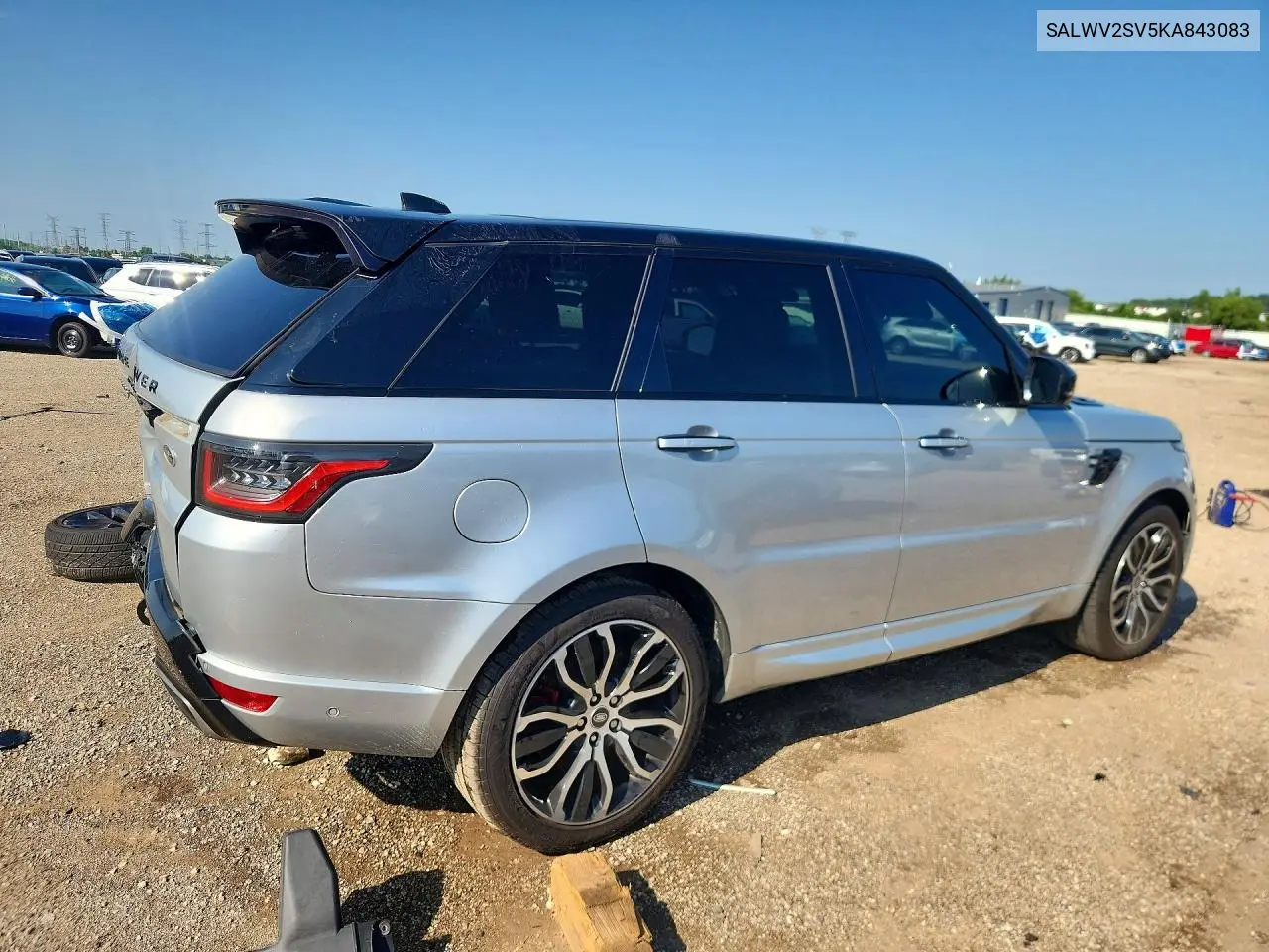 2019 Land Rover Range Rover Sport Hse Dynamic VIN: SALWV2SV4KA830258 Lot: 59794996