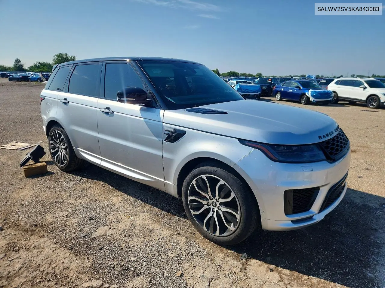 2019 Land Rover Range Rover Sport Hse Dynamic VIN: SALWV2SV4KA830258 Lot: 59794996