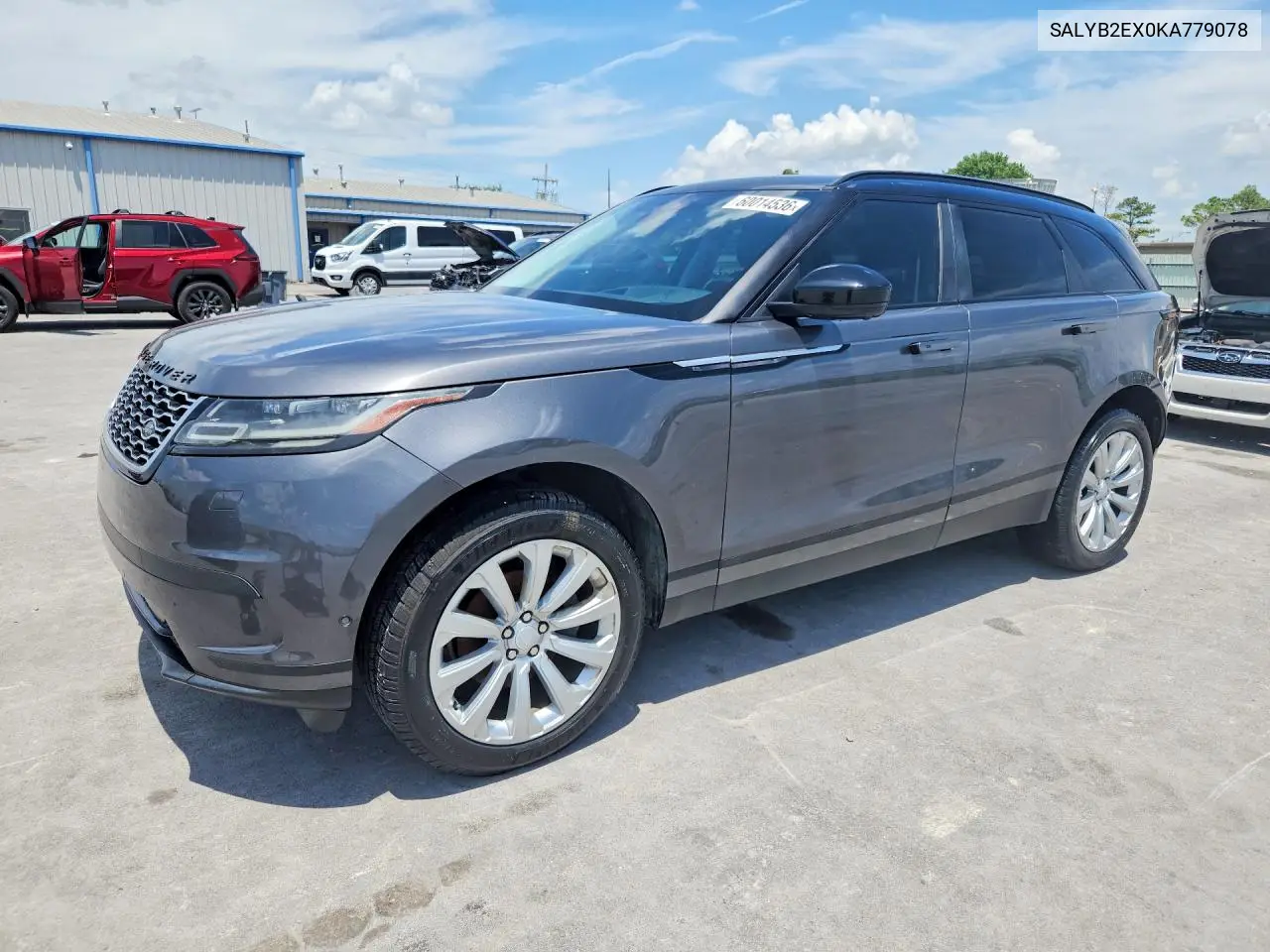 2019 Land Rover Range Rover Velar S VIN: SALYB2EX0KA779078 Lot: 60014536