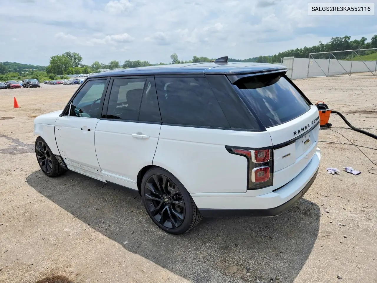 2019 Land Rover Range Rover Supercharged VIN: SALGS2RE3KA552116 Lot: 60051116