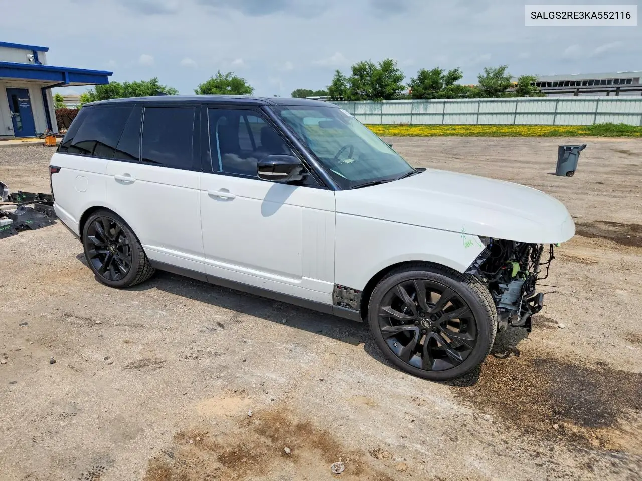 2019 Land Rover Range Rover Supercharged VIN: SALGS2RE3KA552116 Lot: 60051116