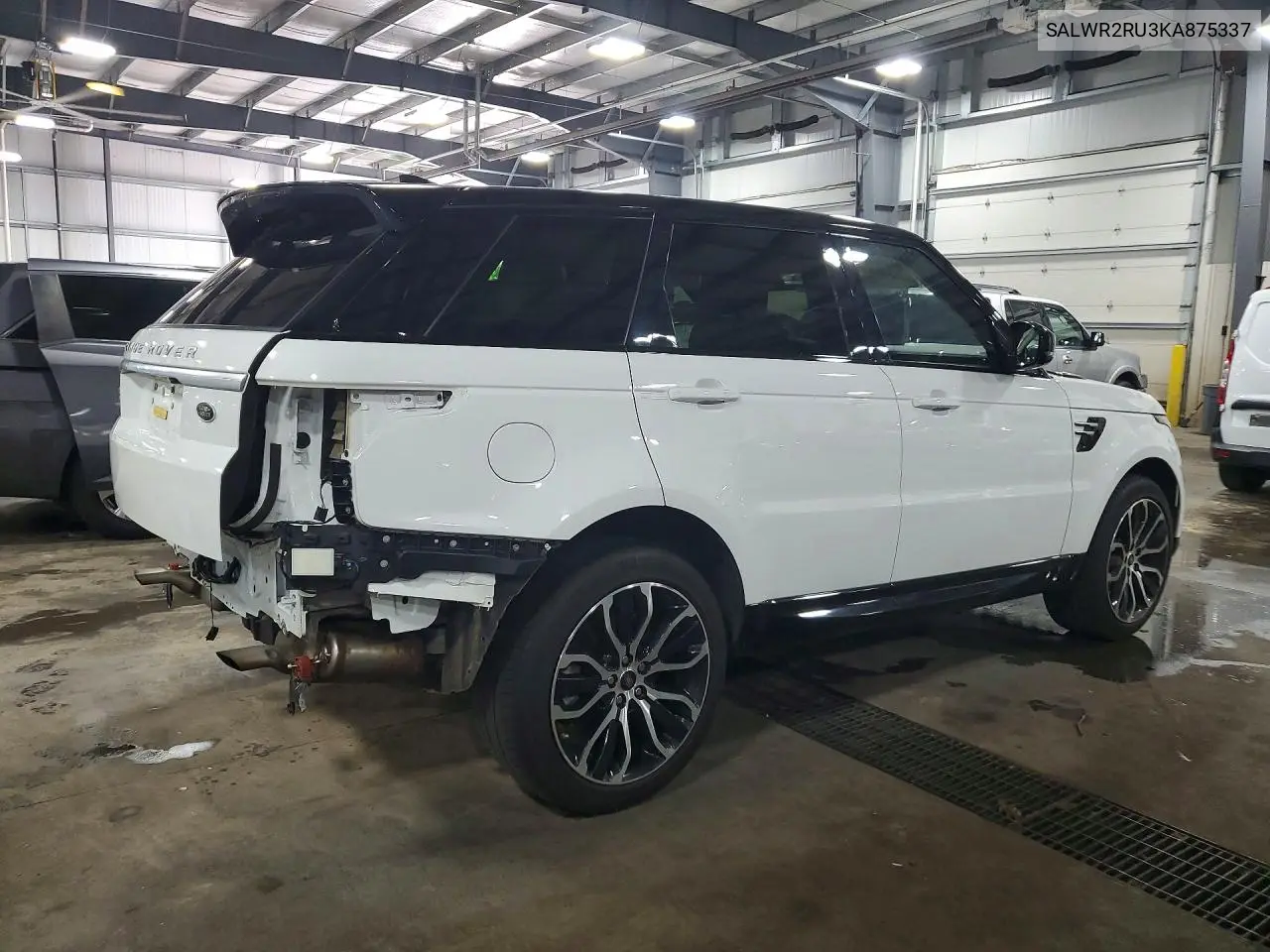 2019 Land Rover Range Rover Sport Hse VIN: SALWR2RU3KA875337 Lot: 60426596
