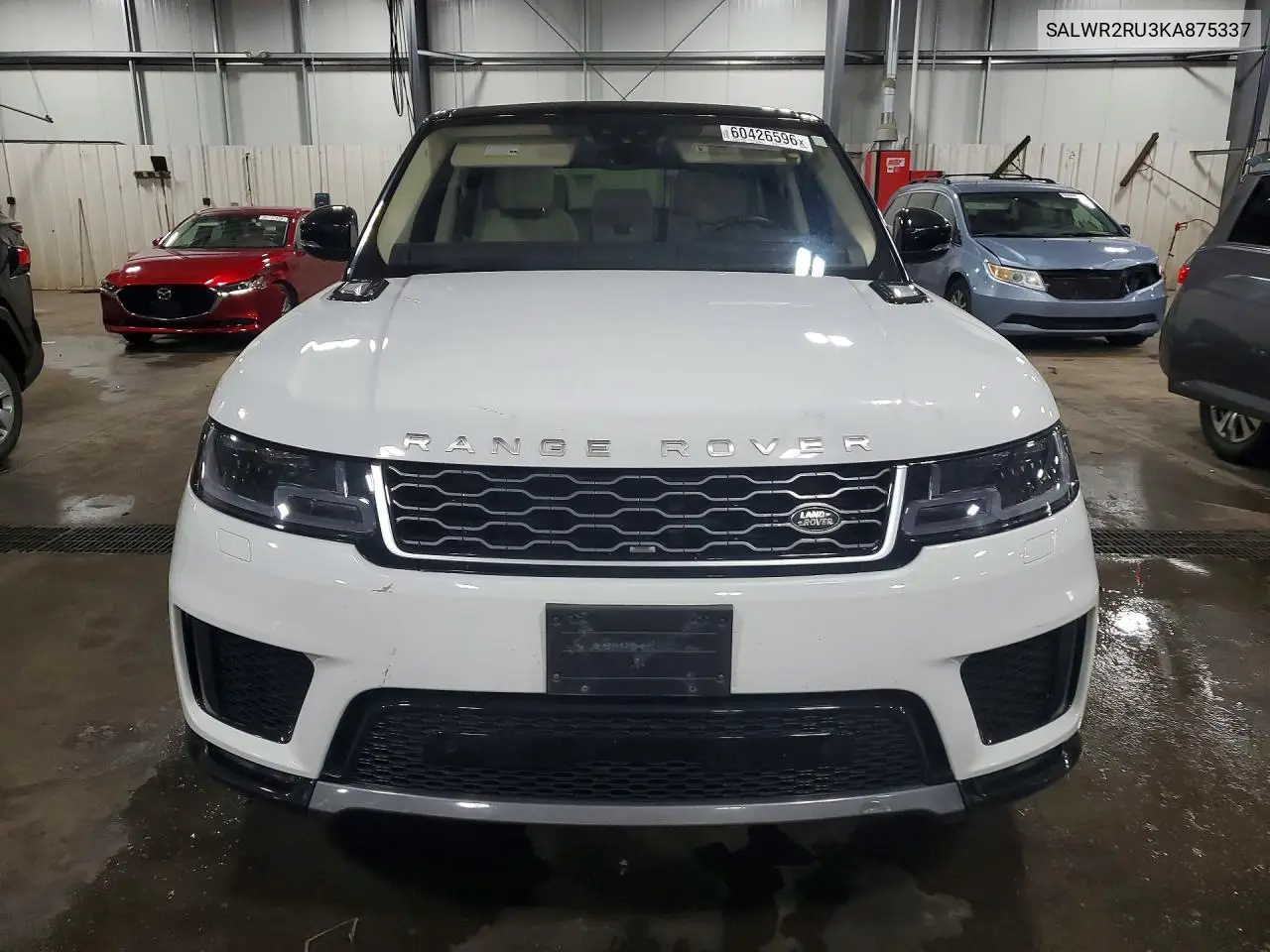 2019 Land Rover Range Rover Sport Hse VIN: SALWR2RU3KA875337 Lot: 60426596