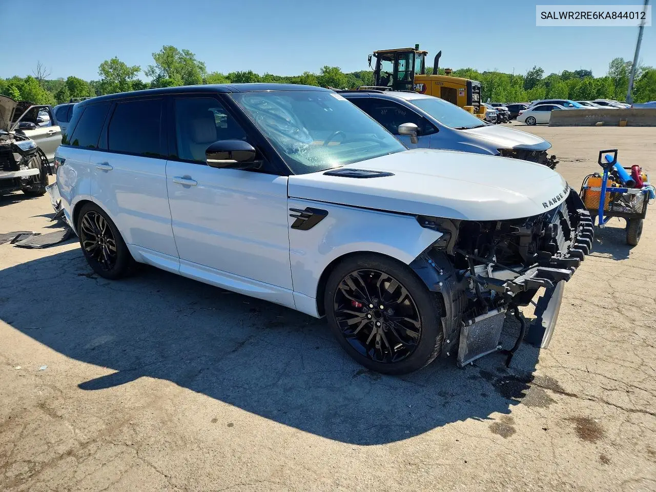 2019 Land Rover Range Rover Sport Supercharged Dynamic VIN: SALWR2RE6KA844012 Lot: 60558306