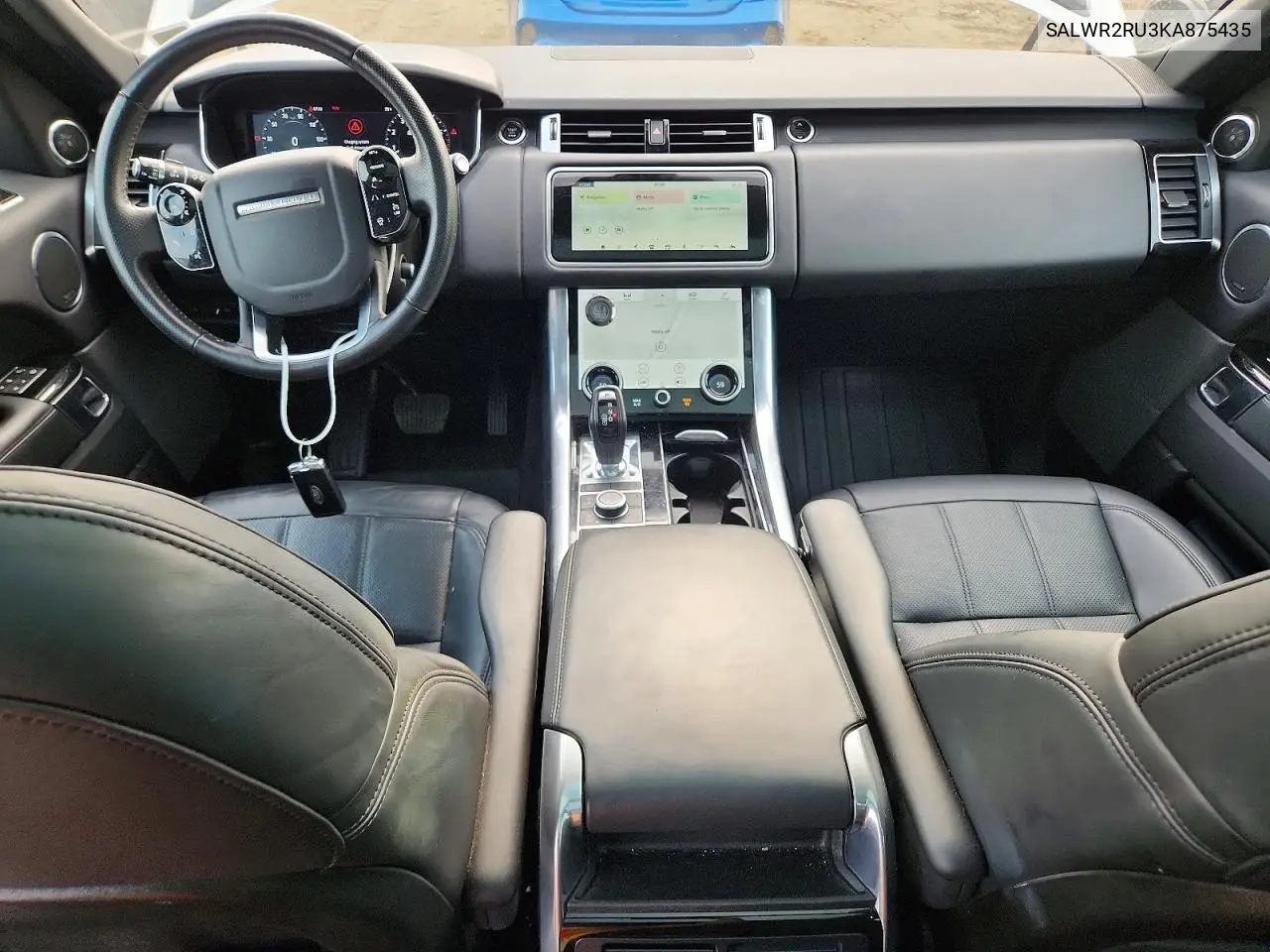 2019 Land Rover Range Rover Sport Hse VIN: SALWR2RU3KA875435 Lot: 60629086