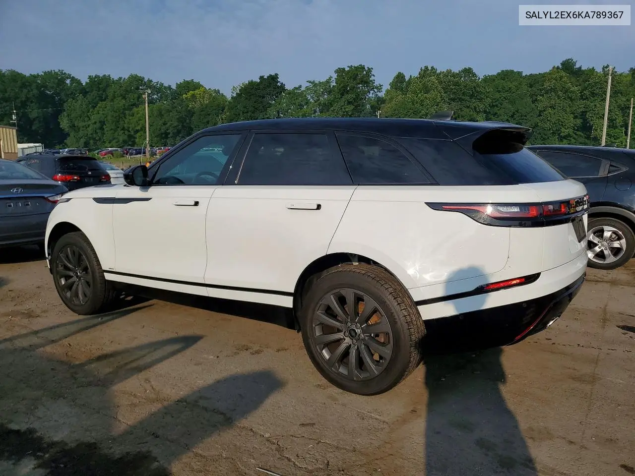 2019 Land Rover Range Rover Velar R-Dynamic Se VIN: SALYL2EX6KA789367 Lot: 60803016