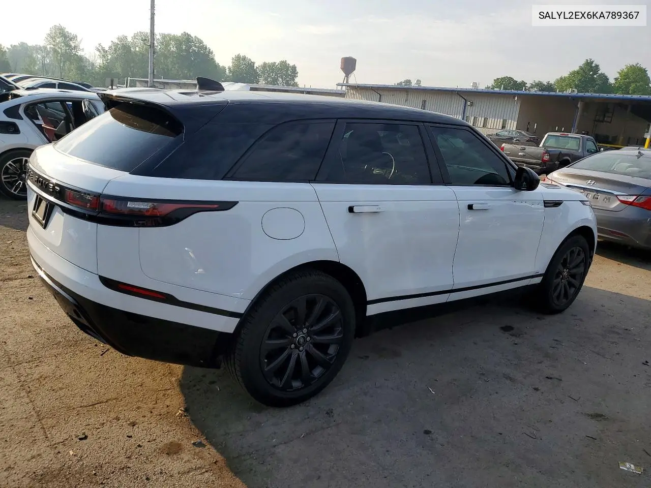 2019 Land Rover Range Rover Velar R-Dynamic Se VIN: SALYL2EX6KA789367 Lot: 60803016