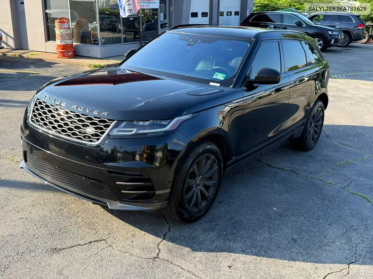 2019 Land Rover Range Rover Velar R-Dynamic Se VIN: SALYL2EX2KA783629 Lot: 60932786