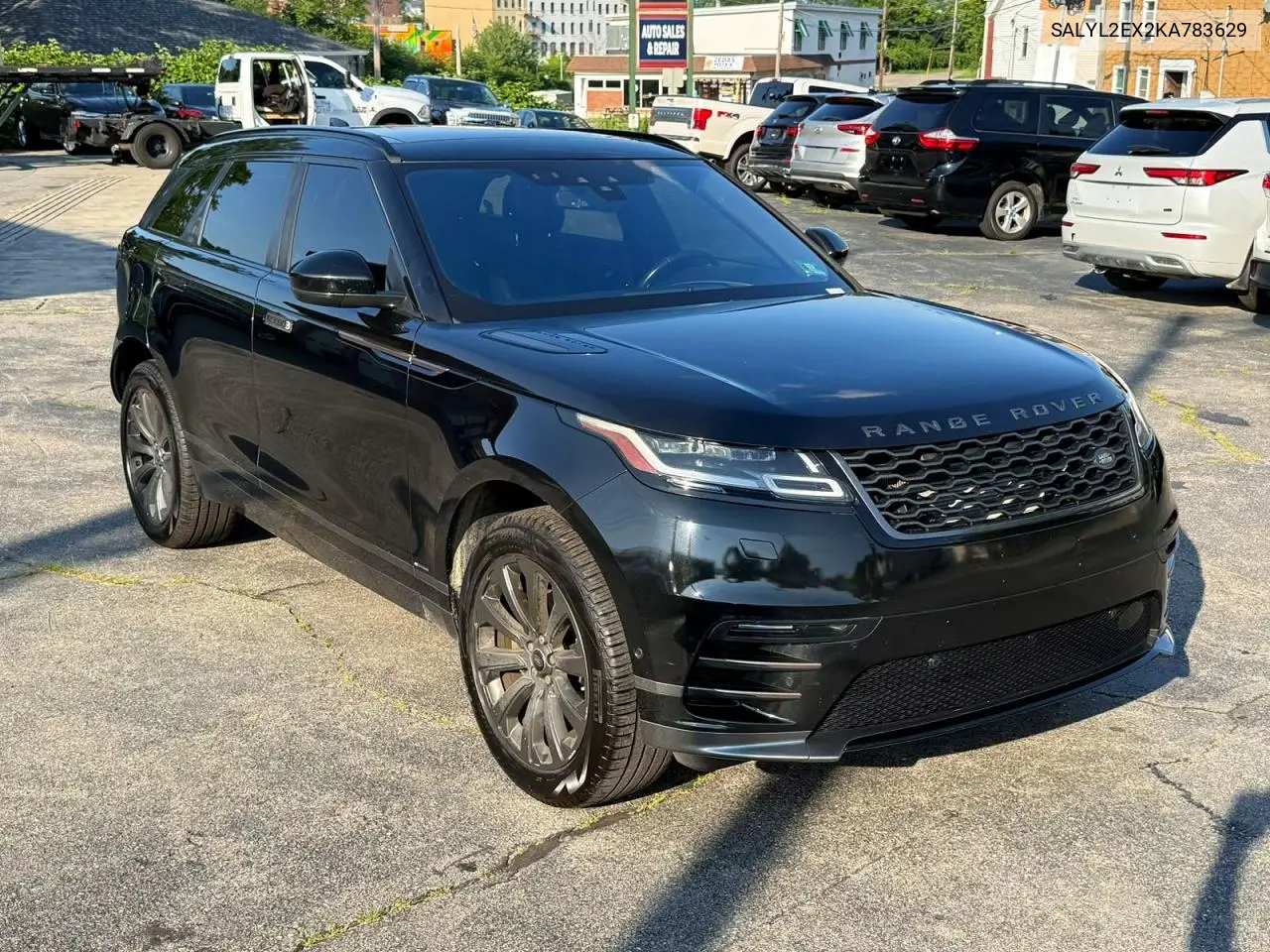2019 Land Rover Range Rover Velar R-Dynamic Se VIN: SALYL2EX2KA783629 Lot: 60932786