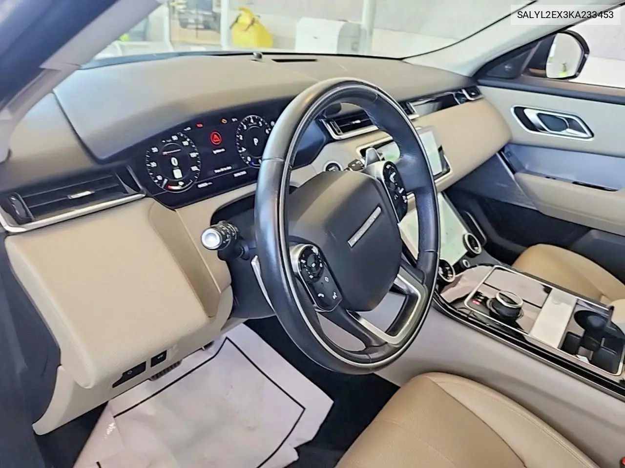 2019 Land Rover Range Rover Velar R-Dynamic Se VIN: SALYL2EX3KA233453 Lot: 60967066