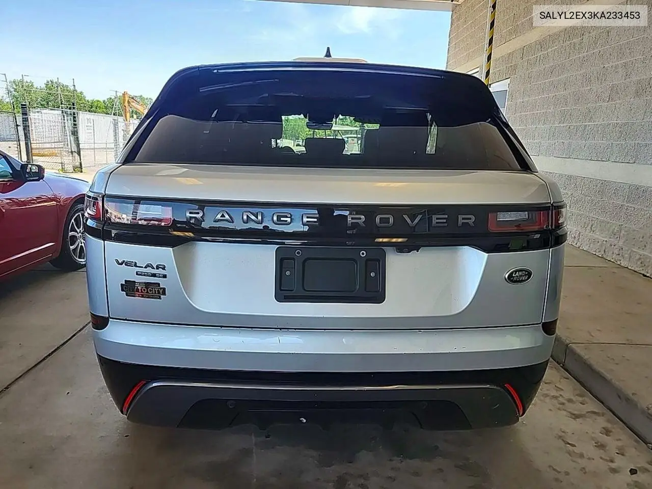 2019 Land Rover Range Rover Velar R-Dynamic Se VIN: SALYL2EX3KA233453 Lot: 60967066