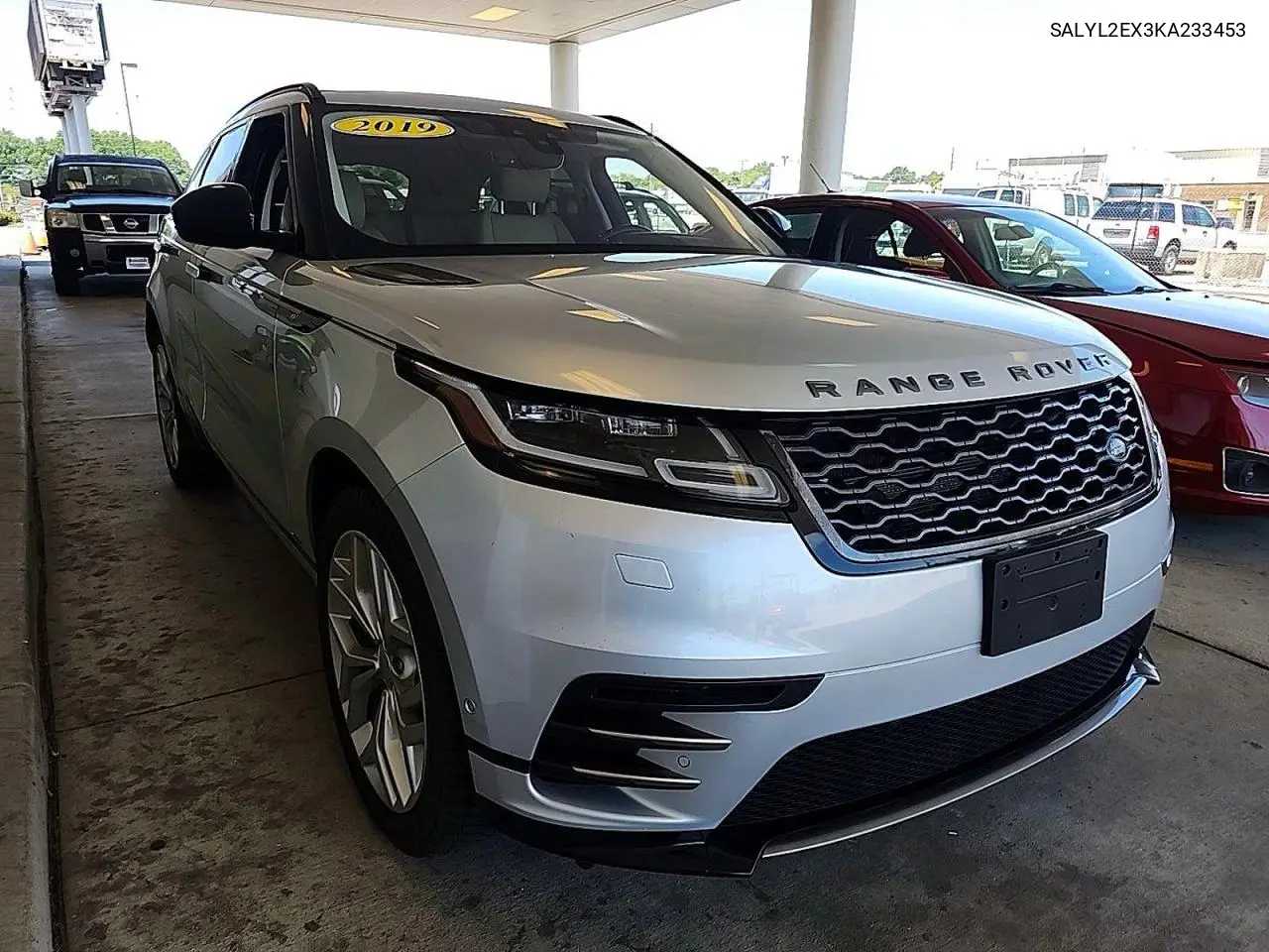 2019 Land Rover Range Rover Velar R-Dynamic Se VIN: SALYL2EX3KA233453 Lot: 60967066