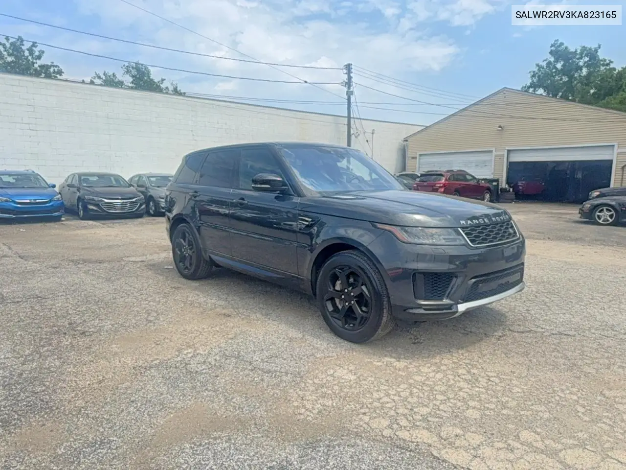 2019 Land Rover Range Rover Sport Hse VIN: SALWR2RV3KA823165 Lot: 60983436
