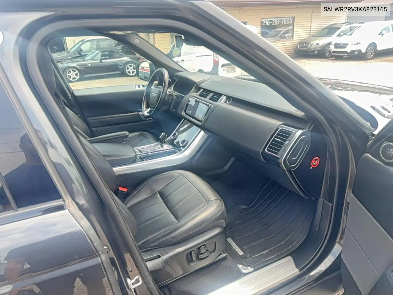 2019 Land Rover Range Rover Sport Hse VIN: SALWR2RV3KA823165 Lot: 60983436