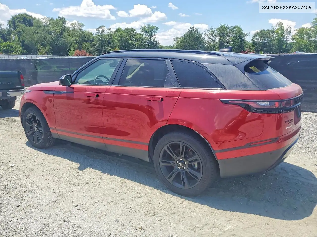 2019 Land Rover Range Rover Velar S VIN: SALYB2EX2KA207459 Lot: 61363906