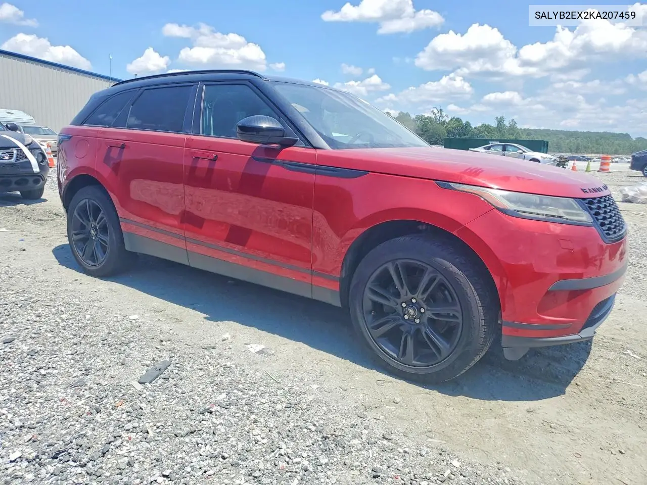 2019 Land Rover Range Rover Velar S VIN: SALYB2EX2KA207459 Lot: 61363906