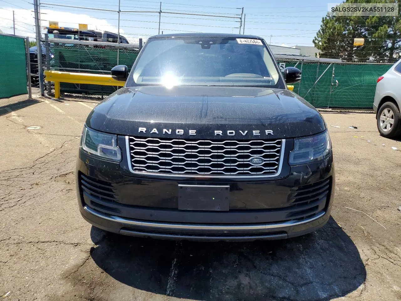 2019 Land Rover Range Rover Hse VIN: SALGS2SV2KA551128 Lot: 61422886