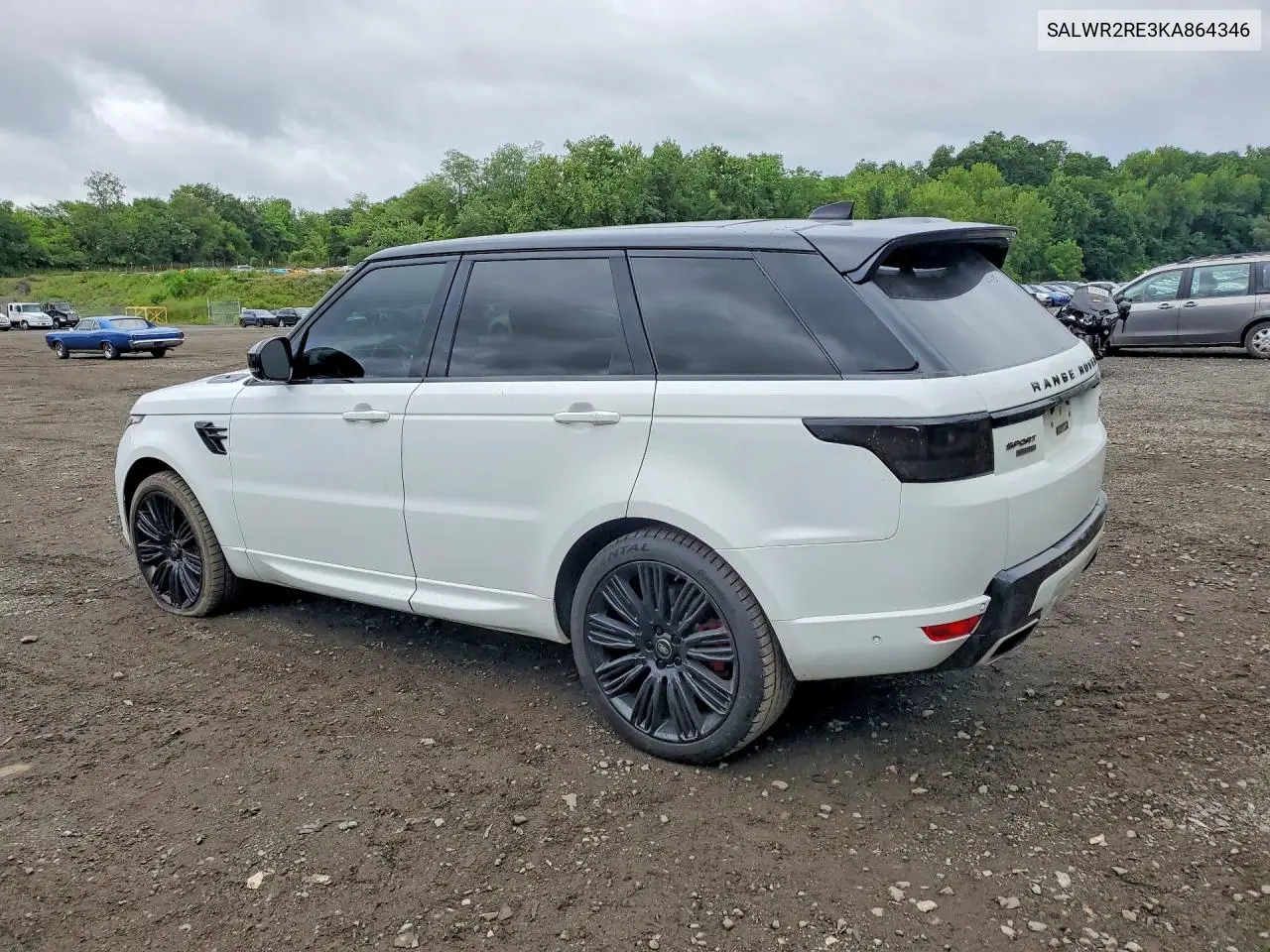 2019 Land Rover Range Rover Sport Supercharged Dynamic VIN: SALWR2RE3KA864346 Lot: 61511856