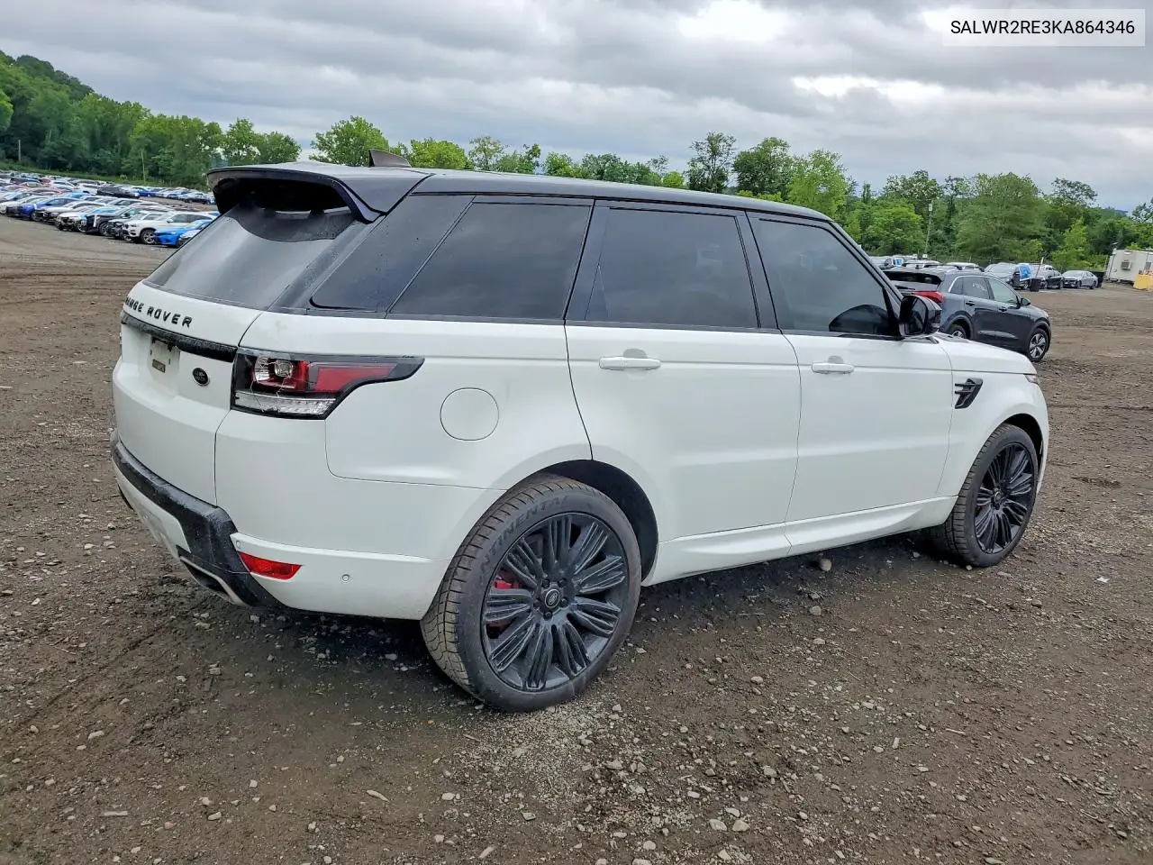 2019 Land Rover Range Rover Sport Supercharged Dynamic VIN: SALWR2RE3KA864346 Lot: 61511856