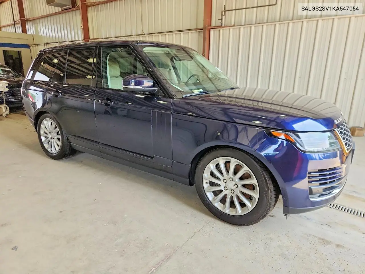 2019 Land Rover Range Rover Hse VIN: SALGS2SV1KA547054 Lot: 61552736