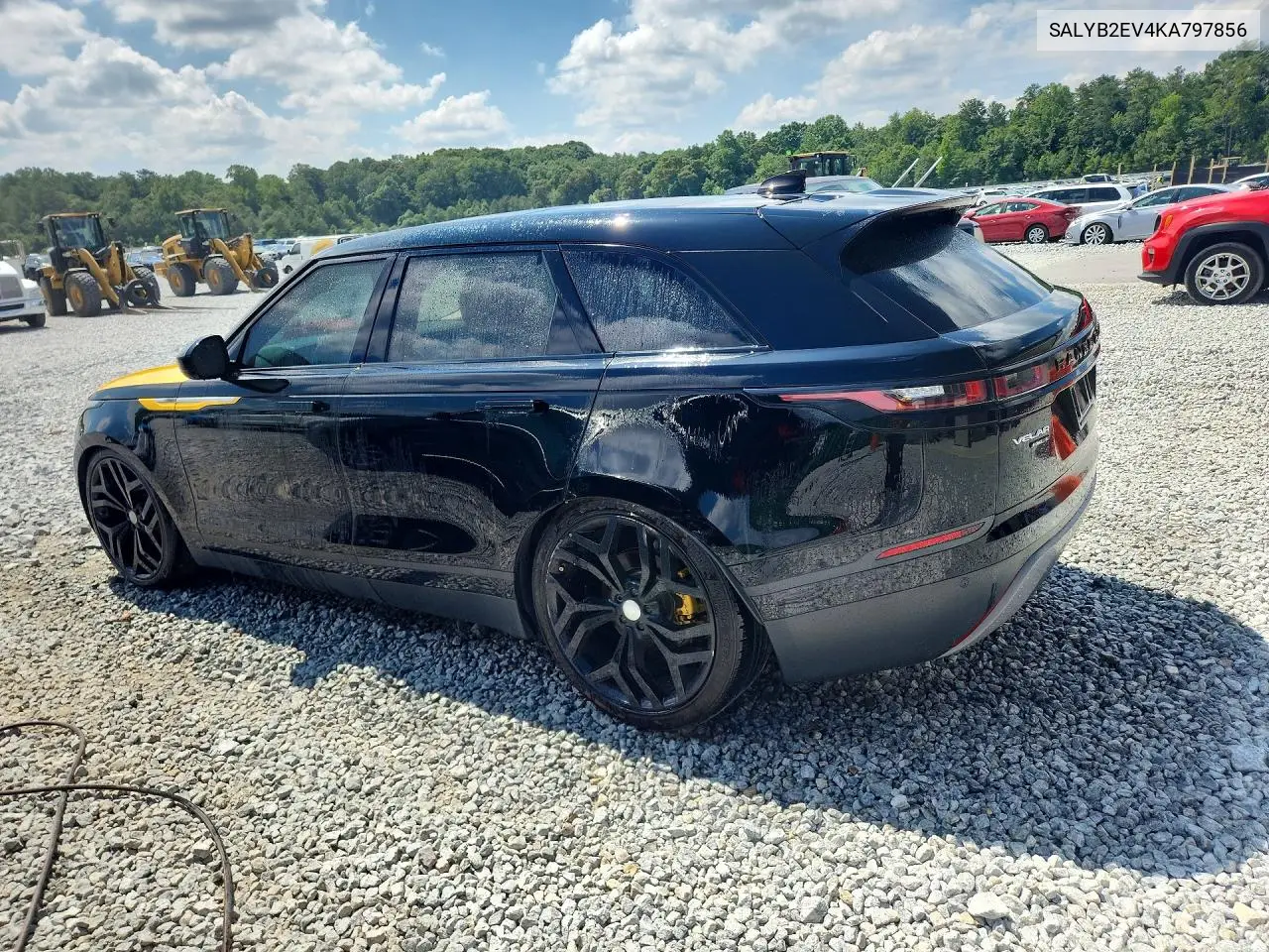 2019 Land Rover Range Rover Velar S VIN: SALYB2EV4KA797856 Lot: 61603126
