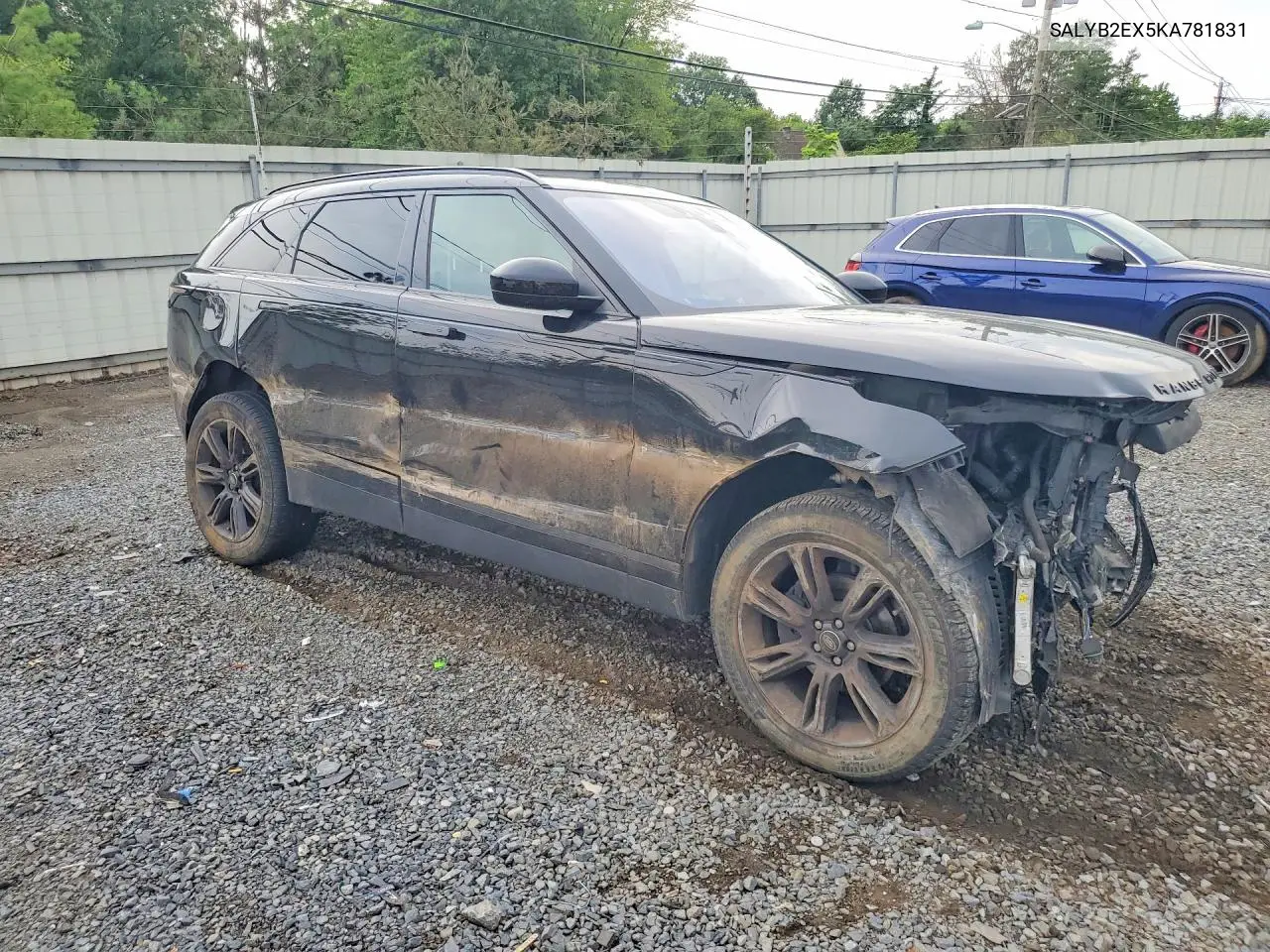 2019 Land Rover Range Rover Velar S VIN: SALYB2EX5KA781831 Lot: 62059686