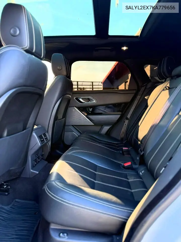 2019 Land Rover Range Rover Velar R-Dynamic Se VIN: SALYL2EX7KA779656 Lot: 62197666
