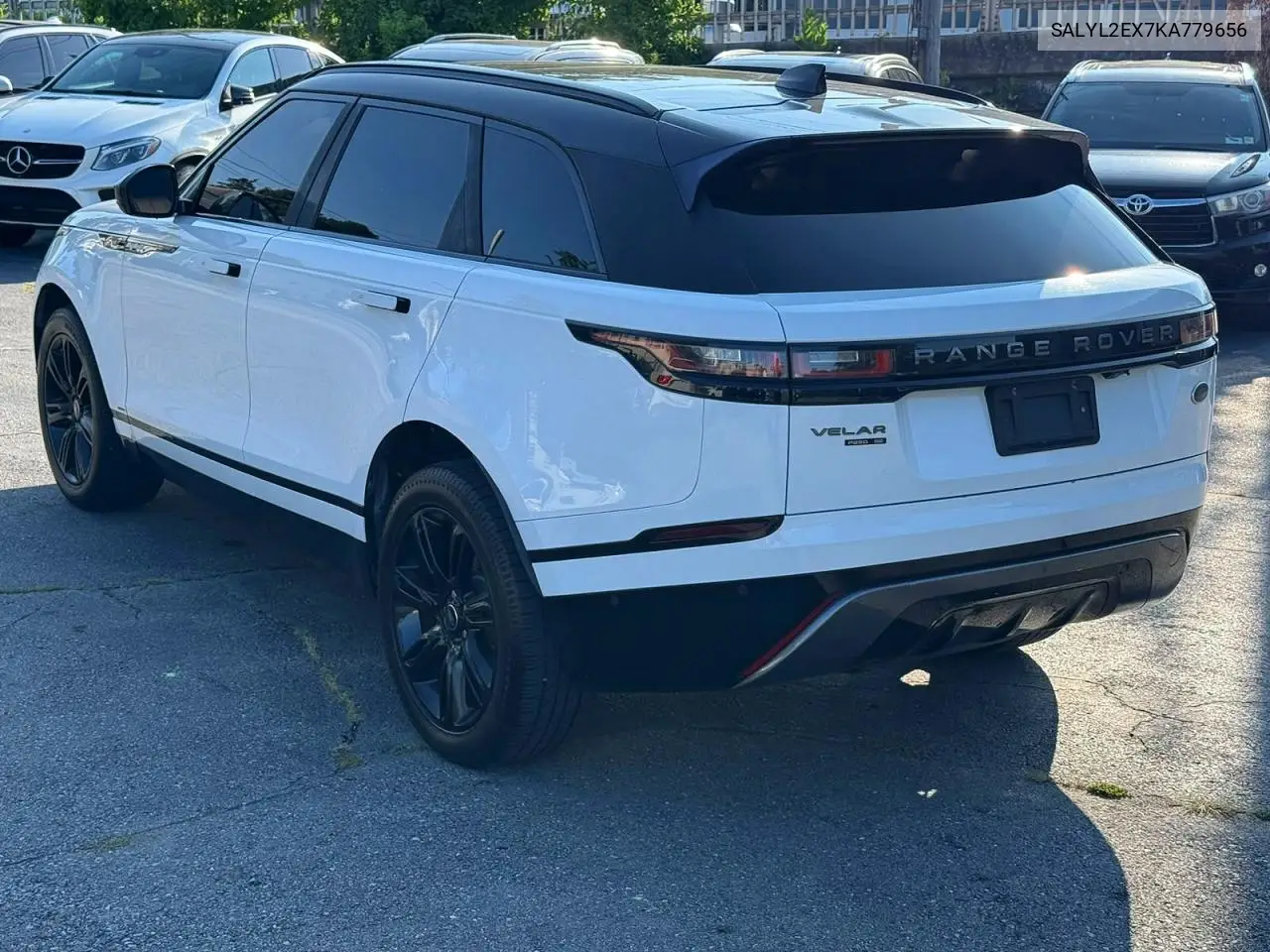 2019 Land Rover Range Rover Velar R-Dynamic Se VIN: SALYL2EX7KA779656 Lot: 62197666