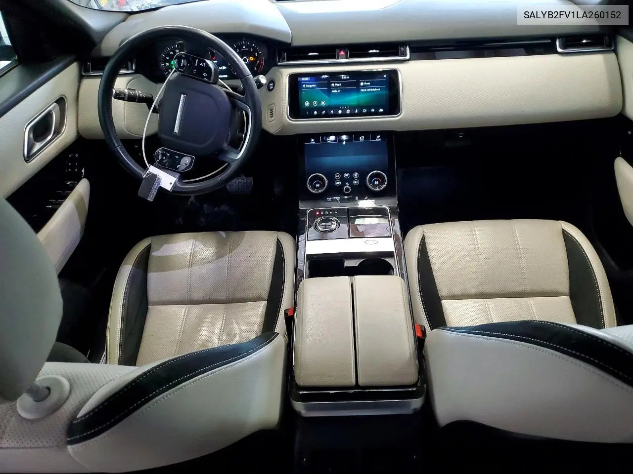 2020 Land Rover Range Rover Velar S VIN: SALYB2FV1LA260152 Lot: 47405216