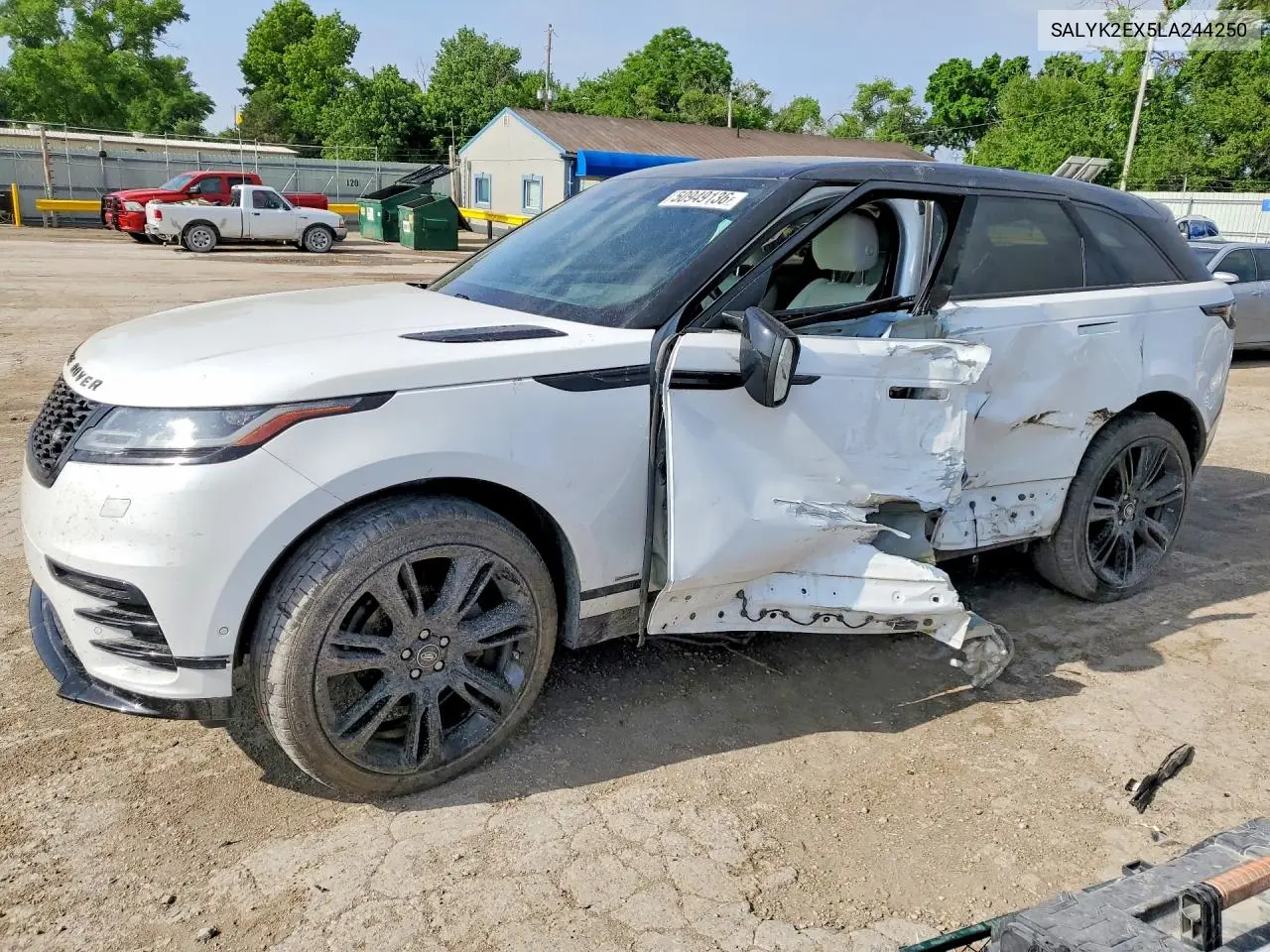 2020 Land Rover Range Rover Velar R-Dynamic S VIN: SALYK2EX5LA244250 Lot: 50949136