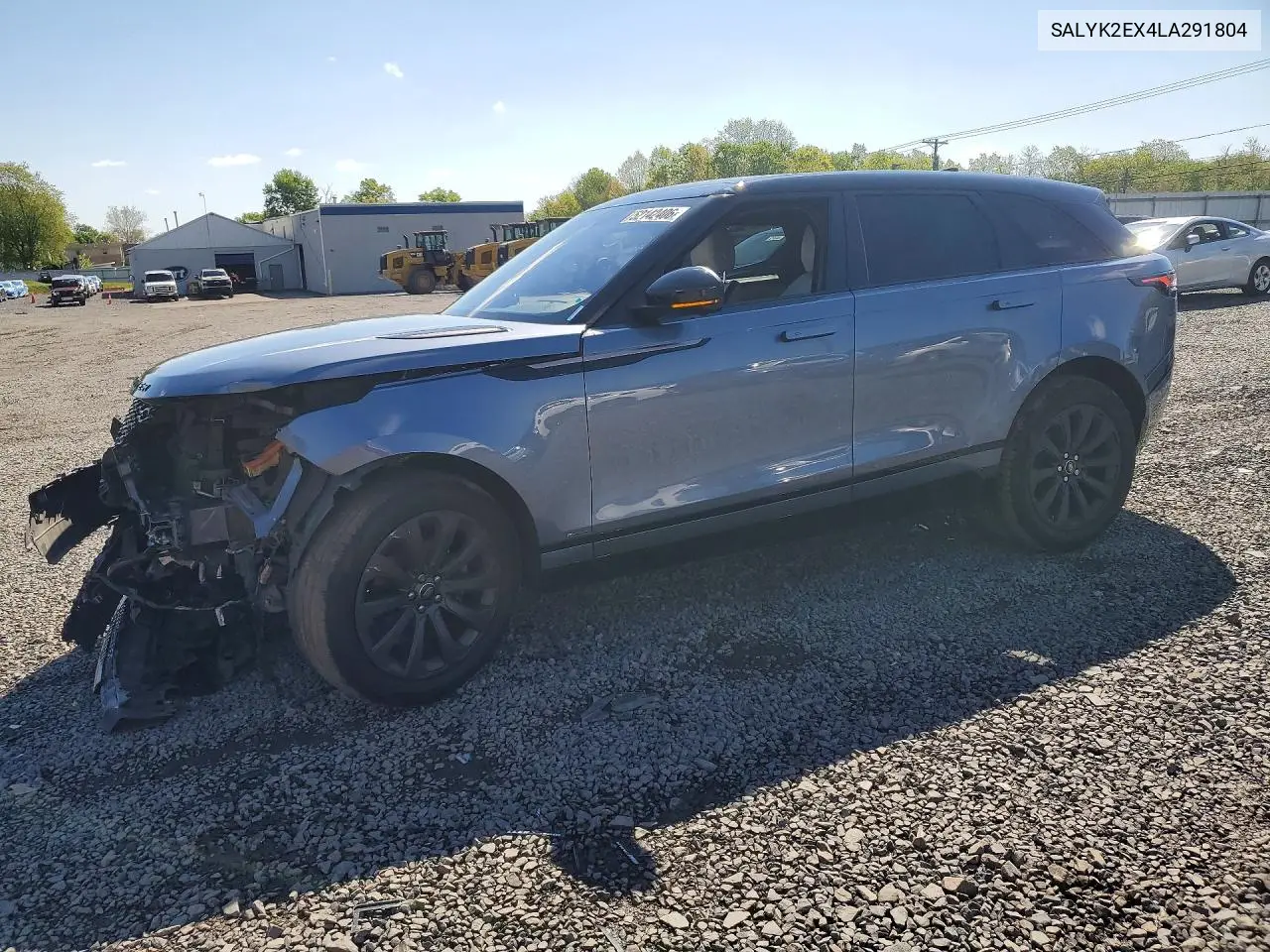 2020 Land Rover Range Rover Velar R-Dynamic S VIN: SALYK2EX4LA291804 Lot: 52142406