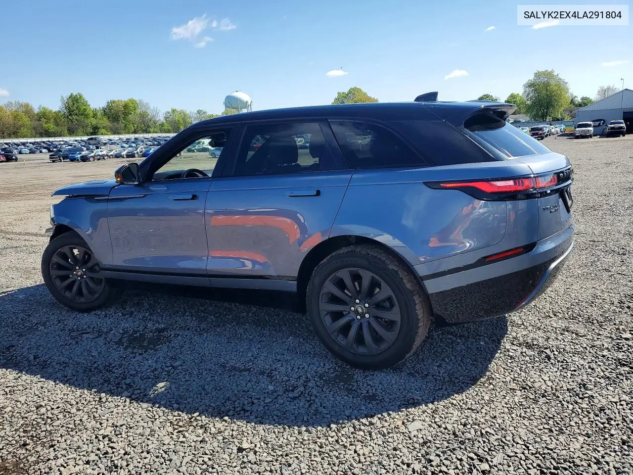 2020 Land Rover Range Rover Velar R-Dynamic S VIN: SALYK2EX4LA291804 Lot: 52142406