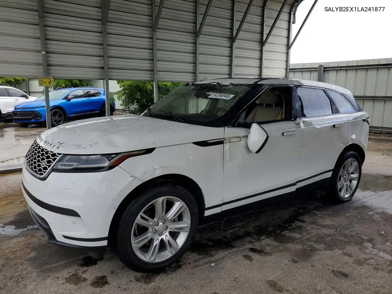 2020 Land Rover Range Rover Velar P250 S VIN: SALYB2EX1LA241877 Lot: 54266946