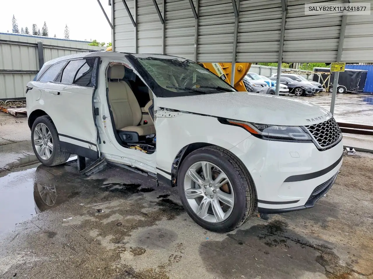 2020 Land Rover Range Rover Velar P250 S VIN: SALYB2EX1LA241877 Lot: 54266946