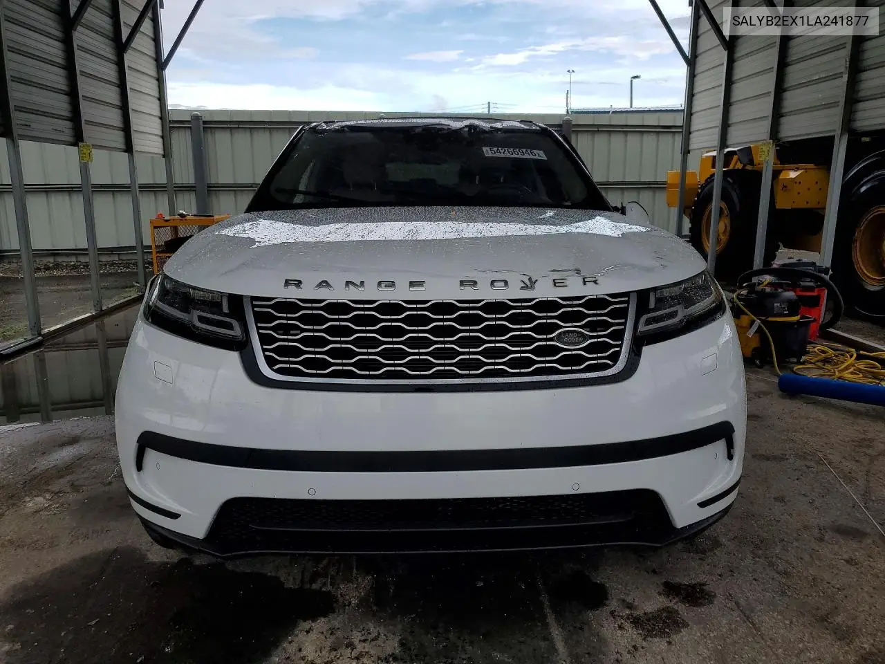 2020 Land Rover Range Rover Velar P250 S VIN: SALYB2EX1LA241877 Lot: 54266946