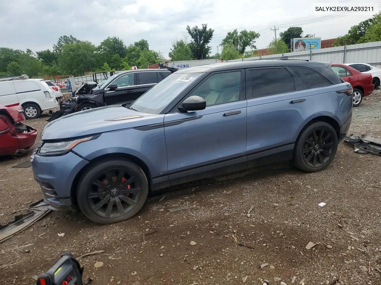 2020 Land Rover Range Rover Velar R-Dynamic S VIN: SALYK2EX9LA293211 Lot: 54525966