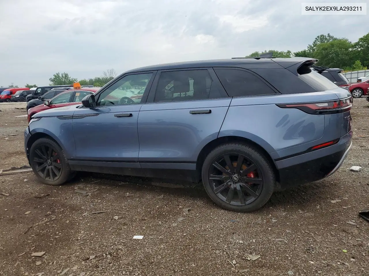 2020 Land Rover Range Rover Velar R-Dynamic S VIN: SALYK2EX9LA293211 Lot: 54525966