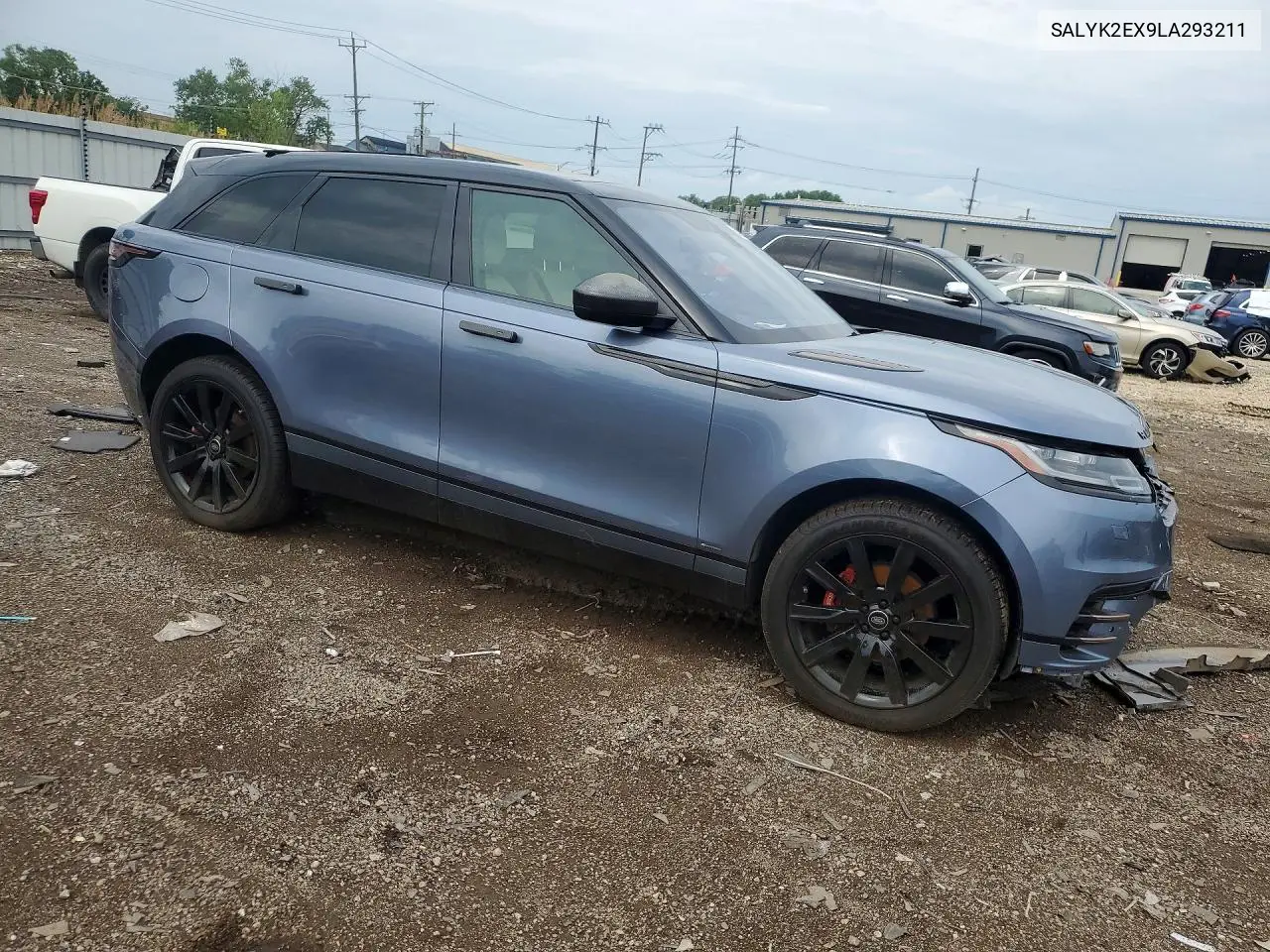 2020 Land Rover Range Rover Velar R-Dynamic S VIN: SALYK2EX9LA293211 Lot: 54525966