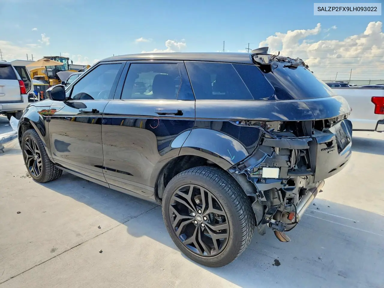 2020 Land Rover Range Rover Evoque Se VIN: SALZP2FX9LH093022 Lot: 54841416